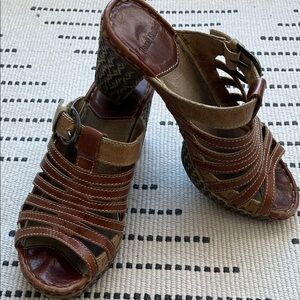Brown Strappy Sandals